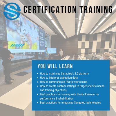 Senaptec Certification Training - Bologna, Italy